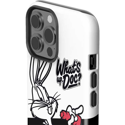 Looney Tunes Retro Bugs Bunny iPhone 15 Pro Max Impact Case